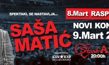 Saša Matić rasprodao Arenu u Beogradu! Najavljen još jedan koncert