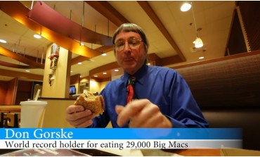 Rekord: Tip pojeo 30.000 Big Mac sendviča - Svakog dana po dva komada od sedamdesetih