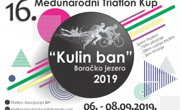 Triatlon Kup Kulin ban na Boračkom jezeru od 6. do 8. septembra