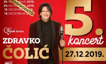 Veliki interes i za peti nastup Zdravka Čolića u beogradskoj Areni, zakazao i velike koncerte u Kanadi