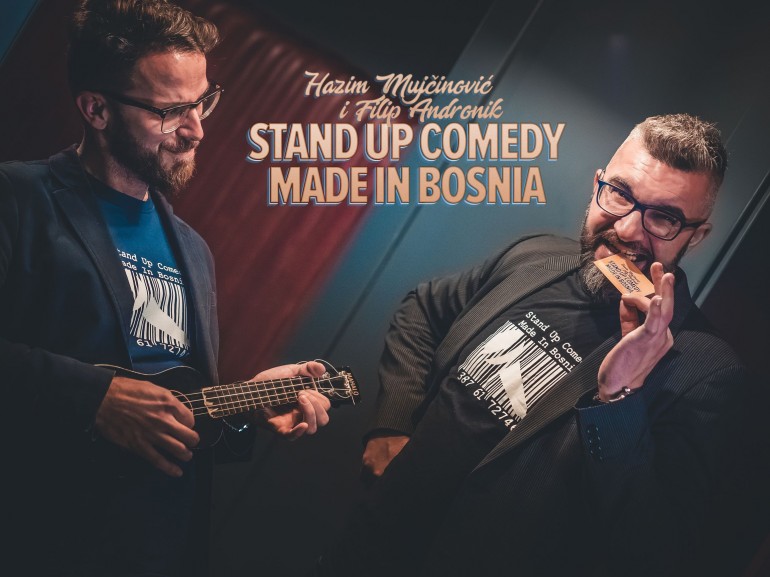 Uskoro 500. izvođenje stand up komedije „MADE IN BOSNIA” – Stand Up Comedy Made In Bosnia na još jednoj regionalnoj turneji