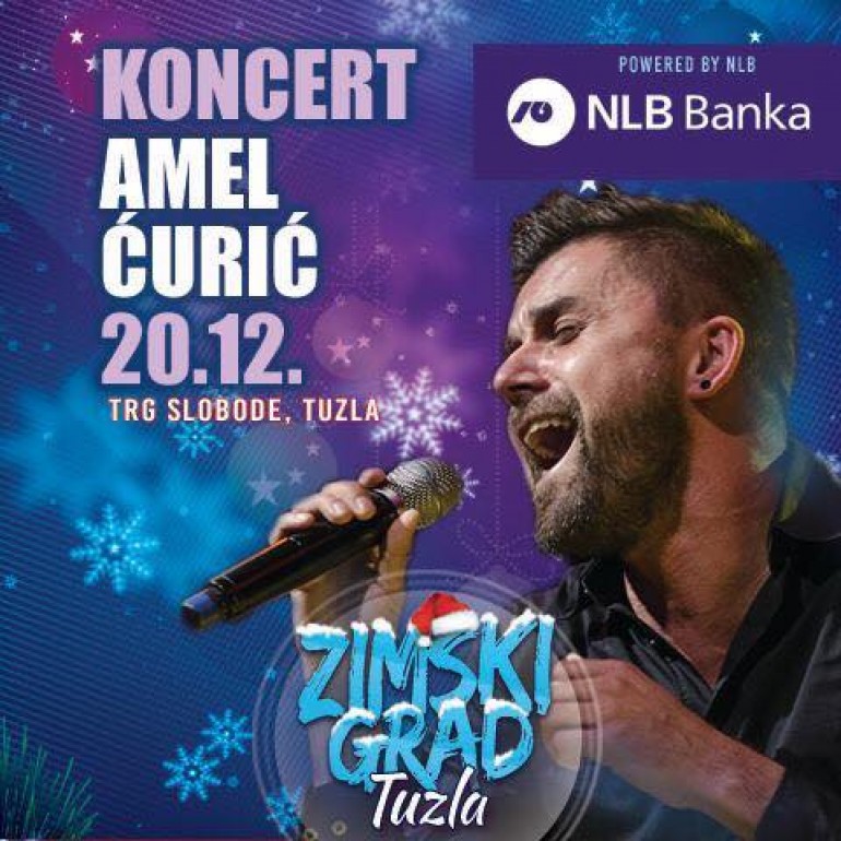 Amel Ćurić najavljuje super žurku u Zimskom gradu Tuzla