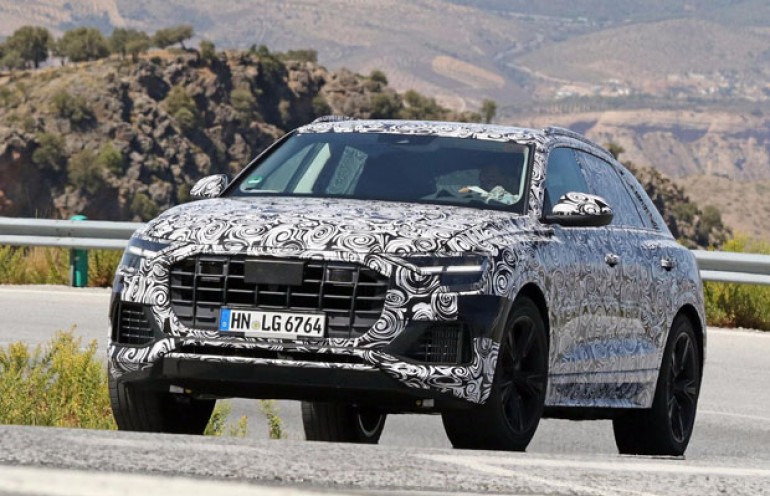 Novi Audi Q8 uhvaćen tokom testiranja na Nürburgringu