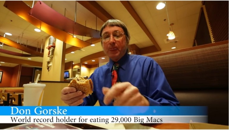 Rekord: Tip pojeo 30.000 Big Mac sendviča – Svakog dana po dva komada od sedamdesetih