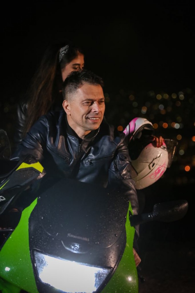 Alen Hrbinić furao na motoru po sarajevskim ulicama