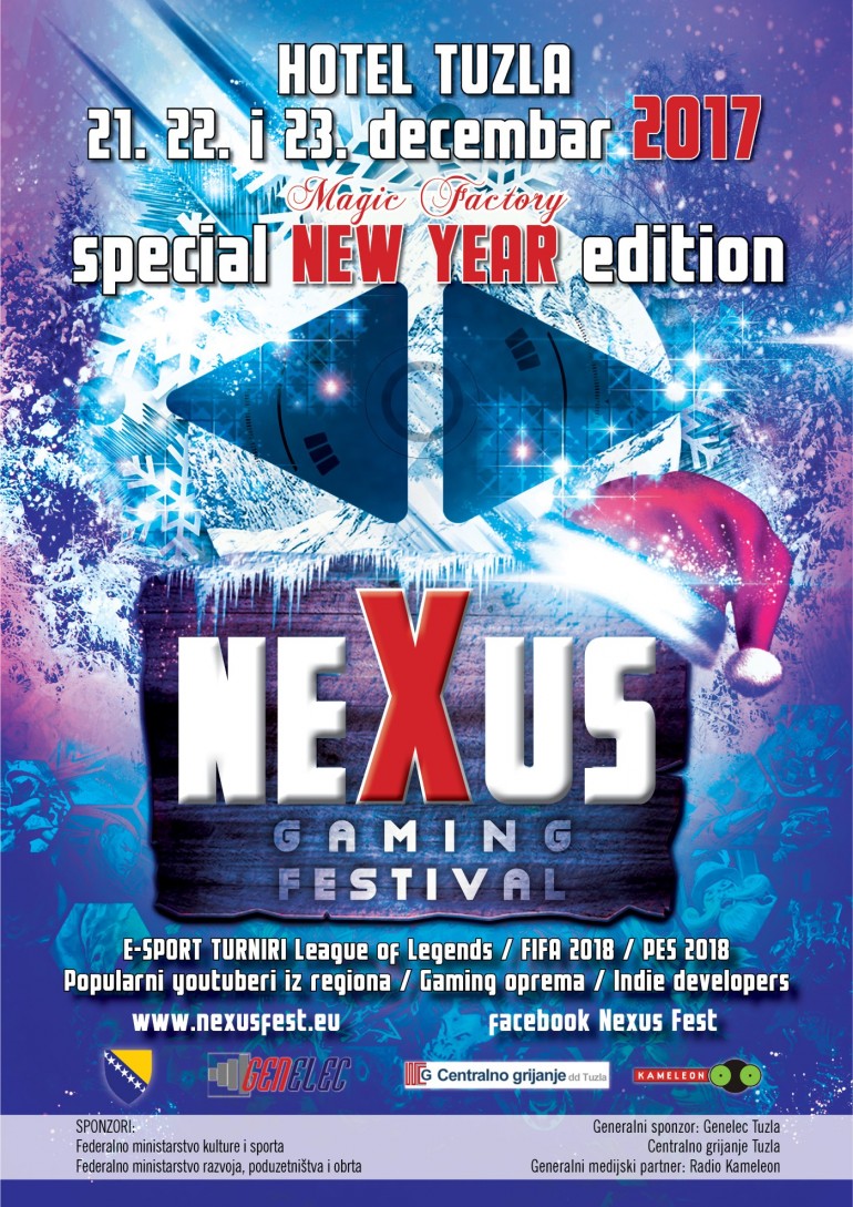 Ovaj vikend u Tuzli – Nexus Gaming Festival
