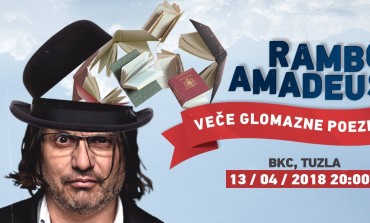 Rambo Amadeus pred "Večeri glomazne poezije" u Sarajevu i Tuzli: Ja u stvari volim da budem zvijezda