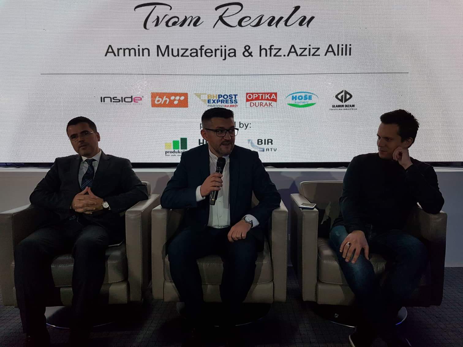 Armin Muzaferija  i hafiz Aziz Alili predstavili spot i ilahiju „Tvom Resulu“ u Gazi Husrev-begovoj biblioteci u Sarajevu