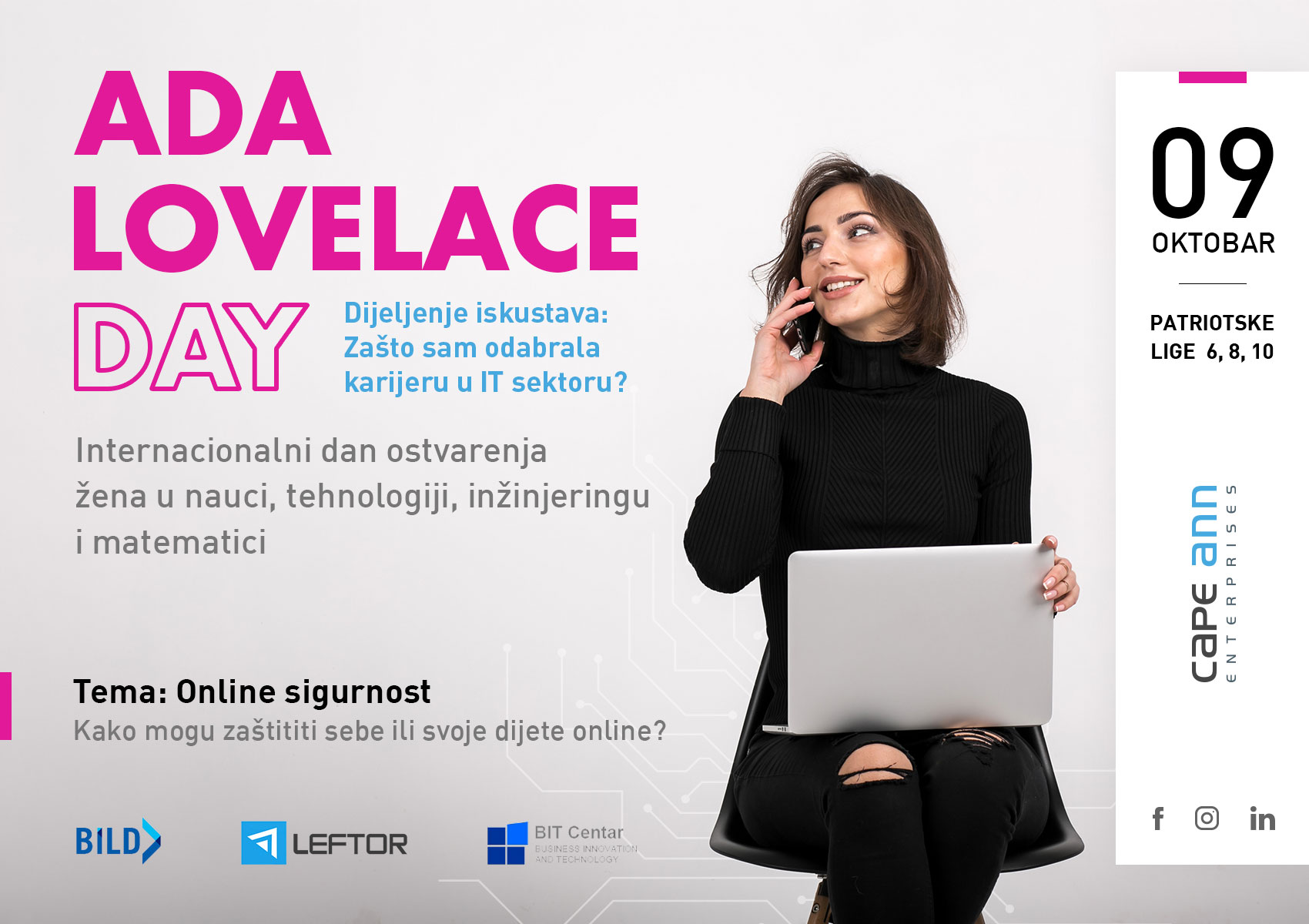 CA Design obilježava Ada Lovelace Day – Internacionalni dan ostvarenja žena u nauci, tehnologiji, inženjerstvu i matematici