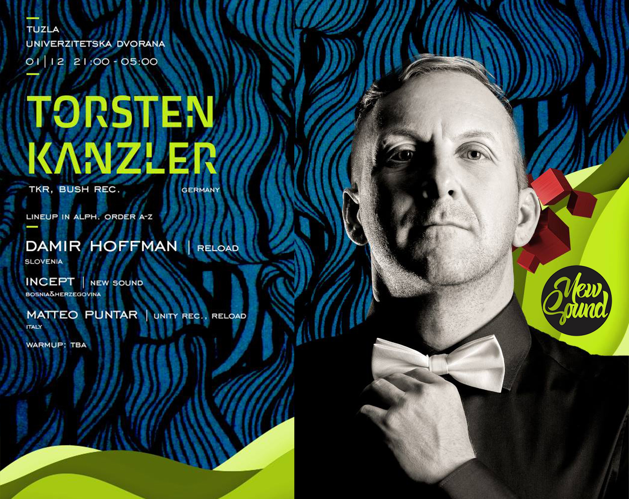 Berlinski DJ Torsten Kanzler u decembru u Tuzli