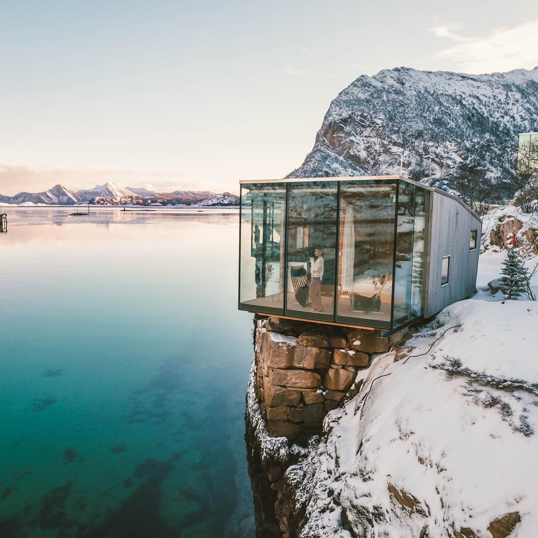 Kabine iznad norveškog mora koje se moraju naći na vašoj travel wishlisti