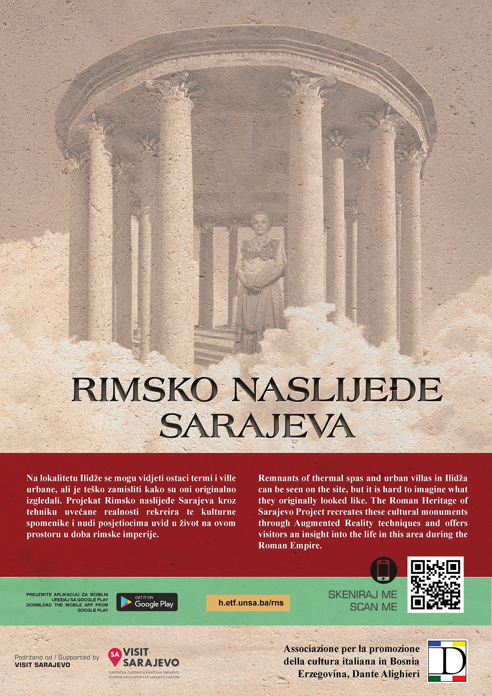 Predstavljen projekat i aplikacija „Rimsko naslijeđe Sarajeva“