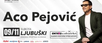 Aco Pejović priprema spektakl u Ljubuškom 9. 11.