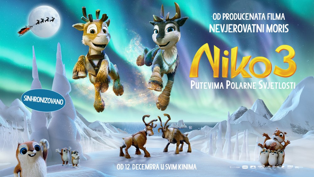 "NIKO 3 - PUTEVIMA POLARNE SVJETLOSTI" od sutra u BH kinima