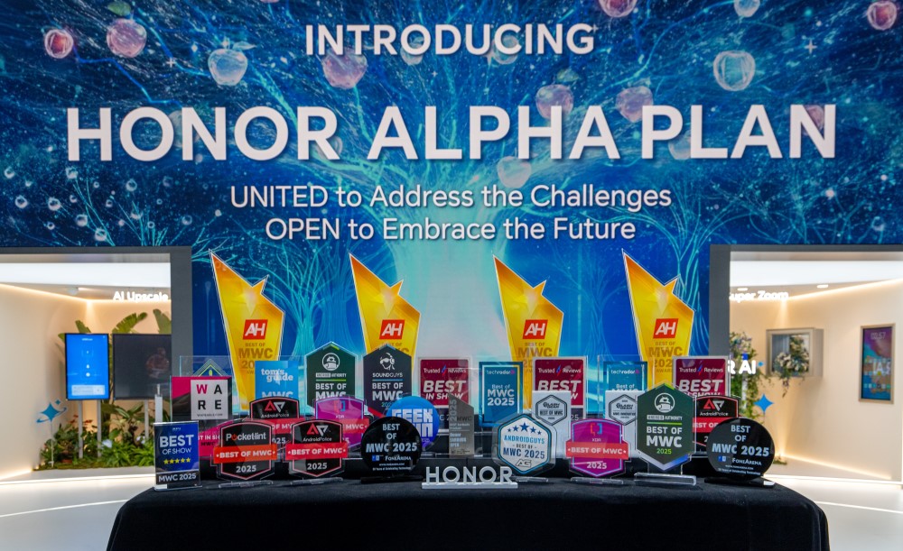 HONOR je impresionirao MWC 2025 svojom novom strategijom HONOR ALPHA PLAN