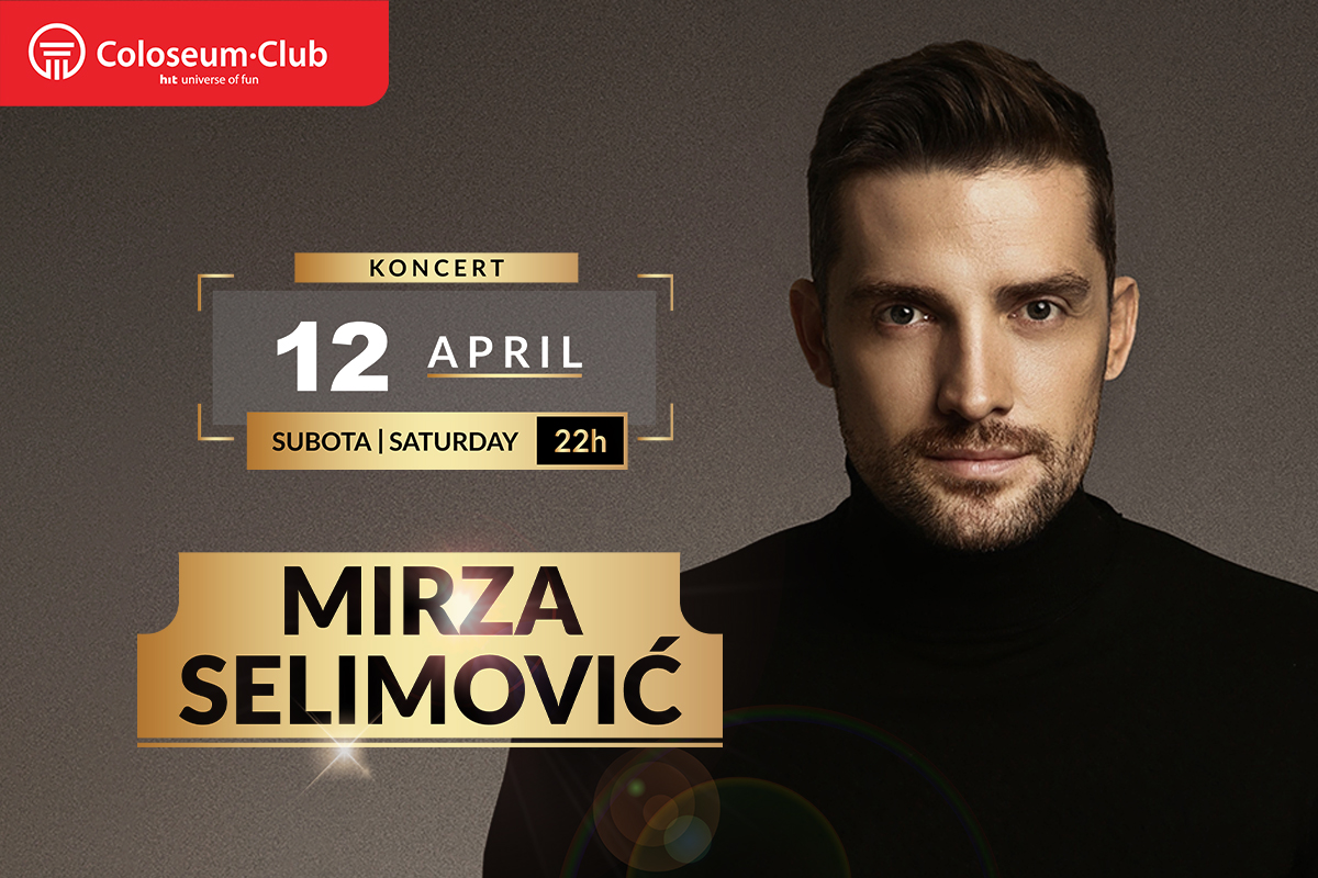 Mirza Selimović u Coloseum Clubu u Sarajevu