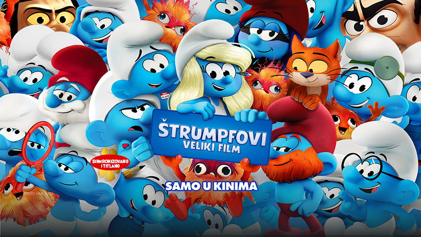 "ŠTRUMPFOVI - VELIKI FILM" - Od 17. jula u svim kinima